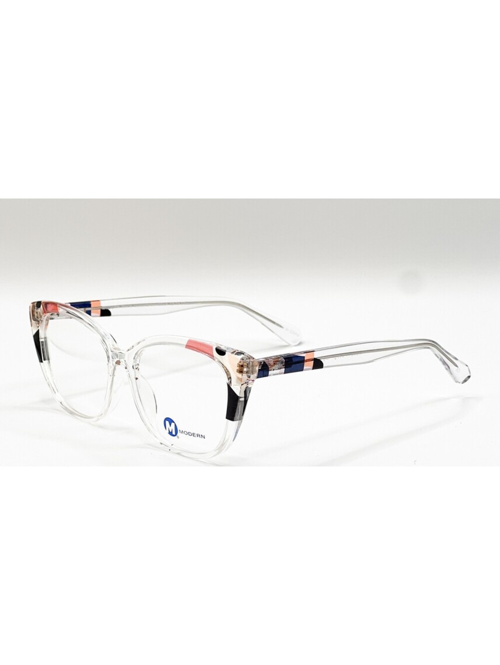 Modern Macie Crystal Brown Black Cat Eye Authentic Eyeglass Frames 53-16-145